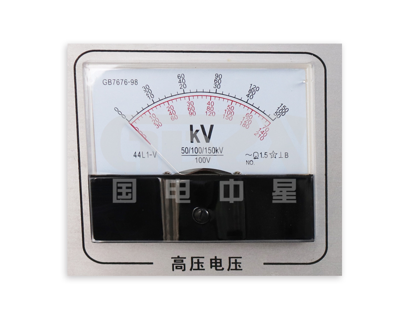 操作臺(tái)電壓顯示