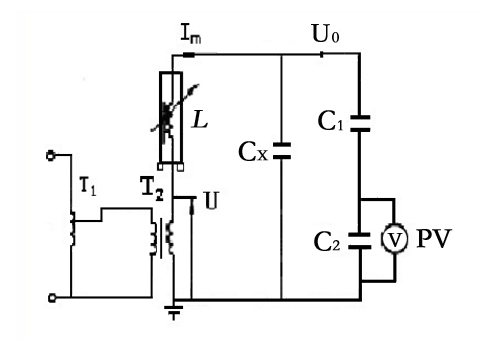 調(diào)感式串聯(lián)諧振接線圖.jpg 調(diào)感式串聯(lián)諧振接線圖.jpg