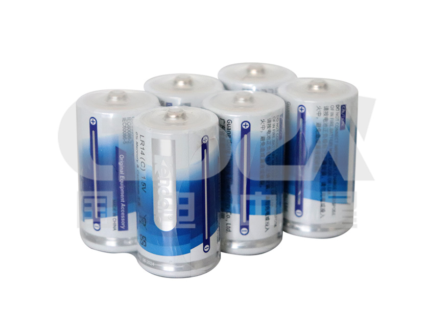 1.5V堿性電池六節